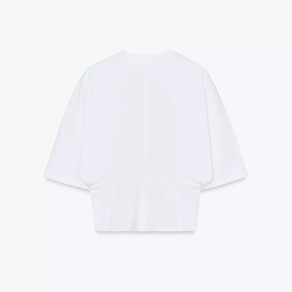 NWT Zara cinched waist top